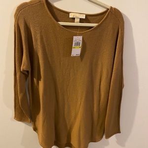 Michael Kors Dark Camel Sweater size Medium
